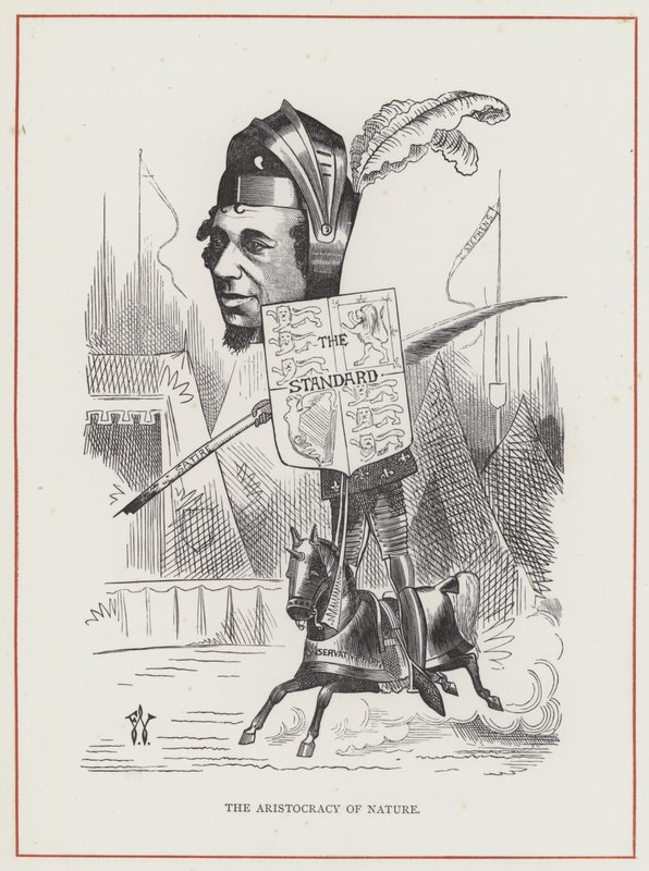 Benjamin Disraeli by Frederick Waddy