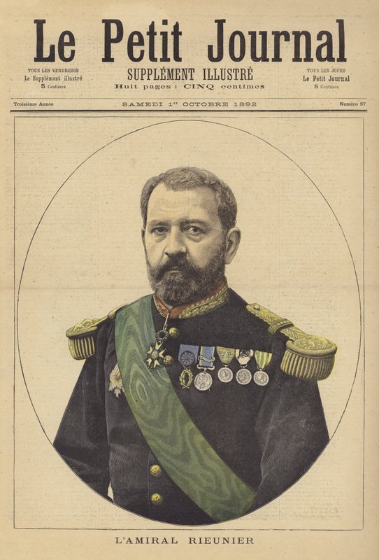 Admiral Rieunier by French School