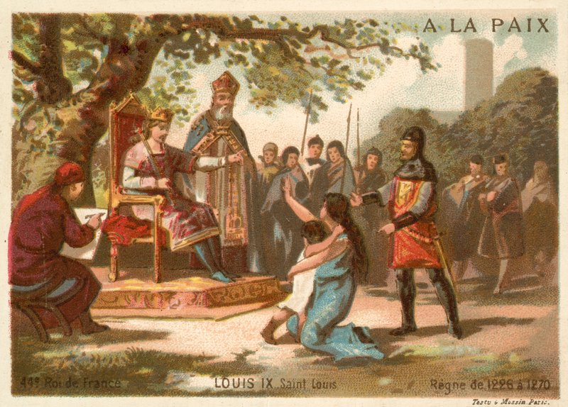 Louis IX of France by French School