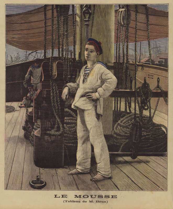 The Boy Sailor by French School