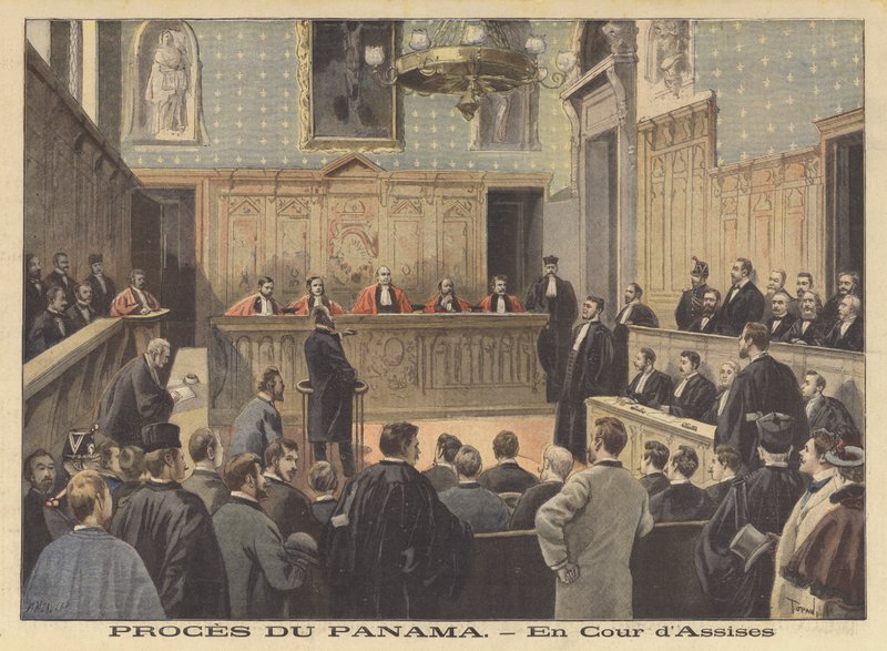 The Panama trial by French School