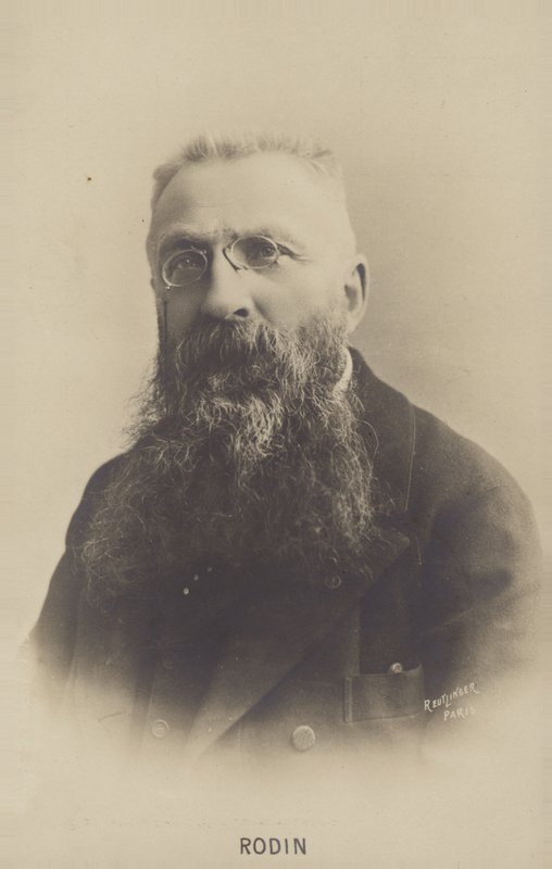 Auguste Rodin by French Photographer