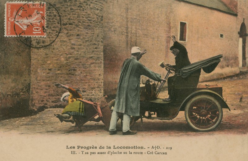 Motor accident by French Photographer