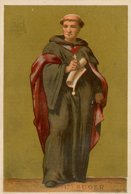 Abbot Suger by French School