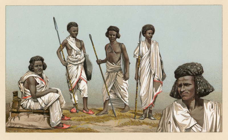 Africa Costume by French School