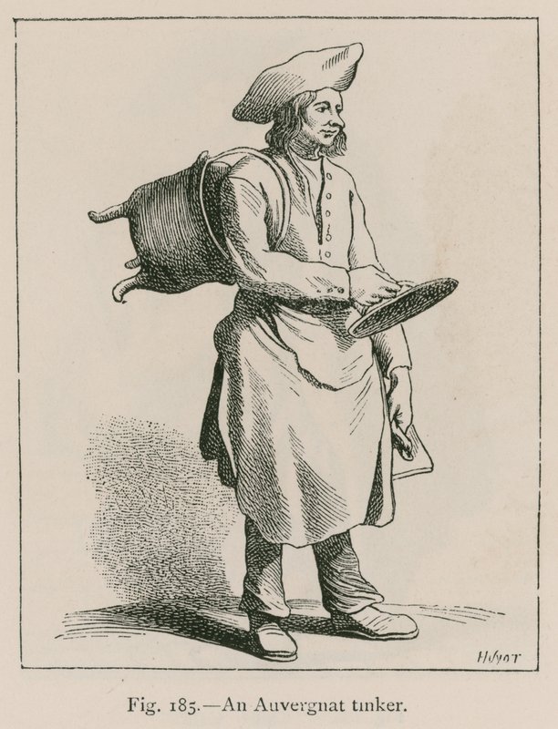 An Auvergnat Tinker by French School