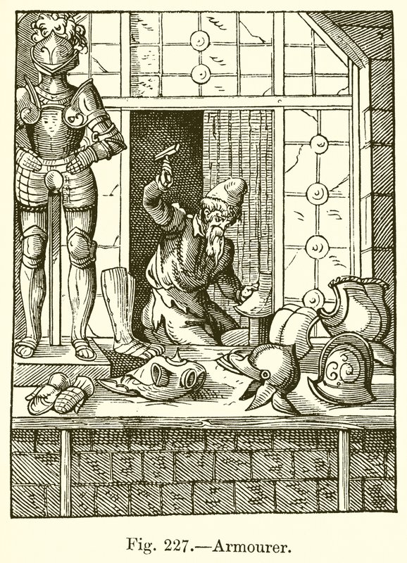 Armourer by French School