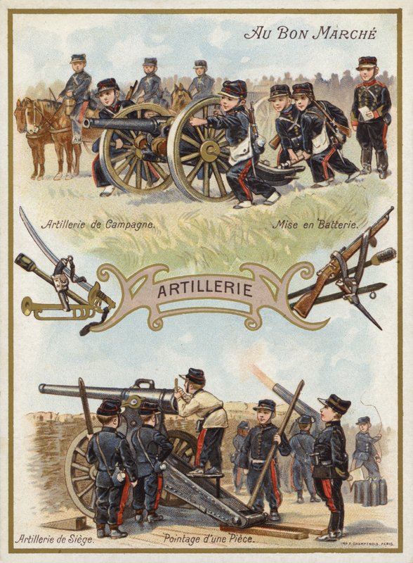Artillery by French School