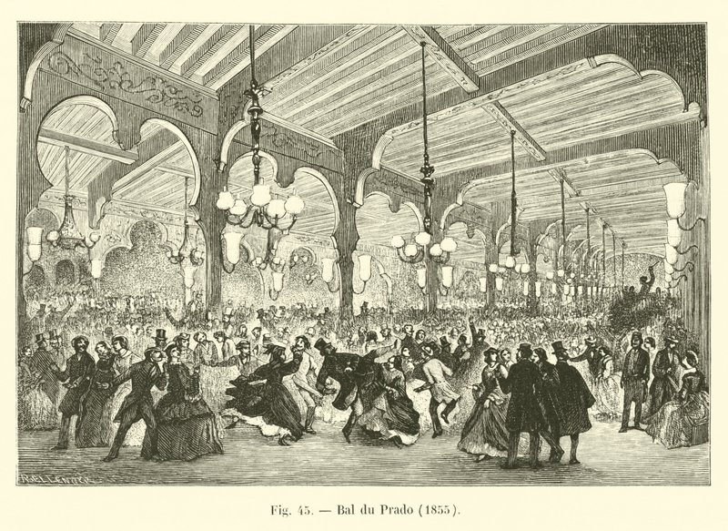 Prado Ball, 1855 by French School