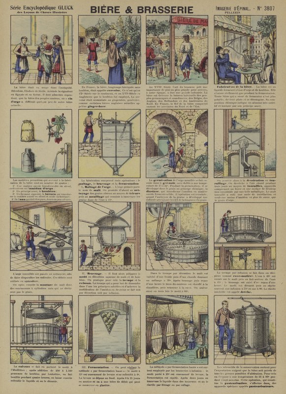 Beer and brewing by French School