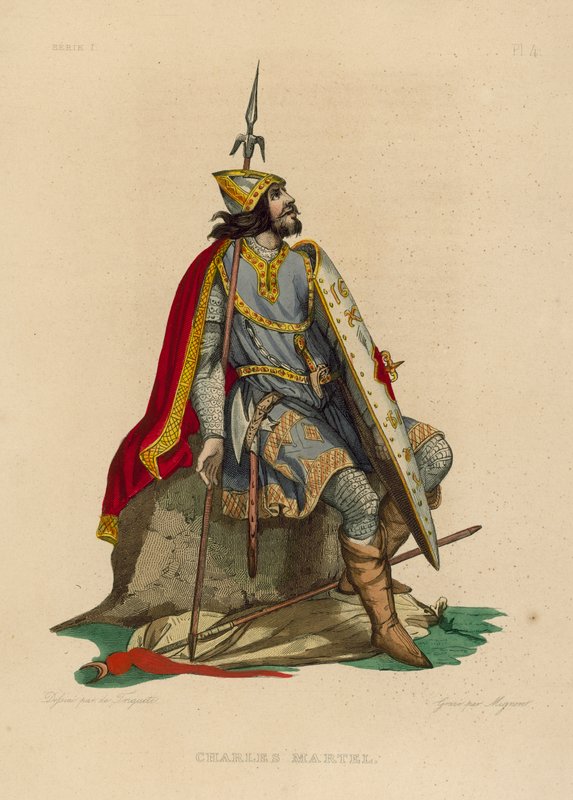 Charles Martel by French School
