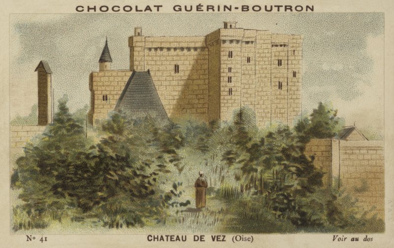 Chateau de Vez, Oise by French School