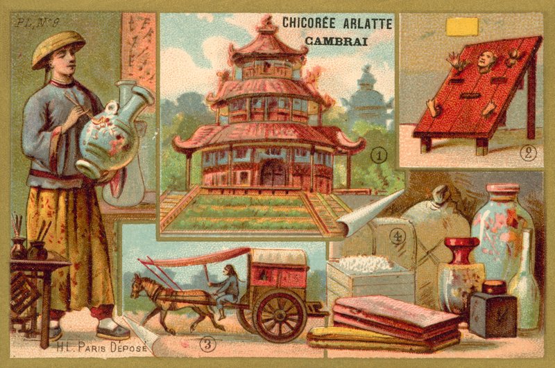 China by French School