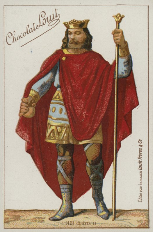 Clovis II by French School