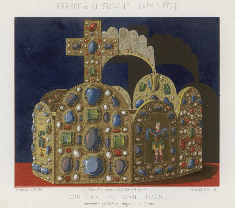 Crown of Charlemagne by French School