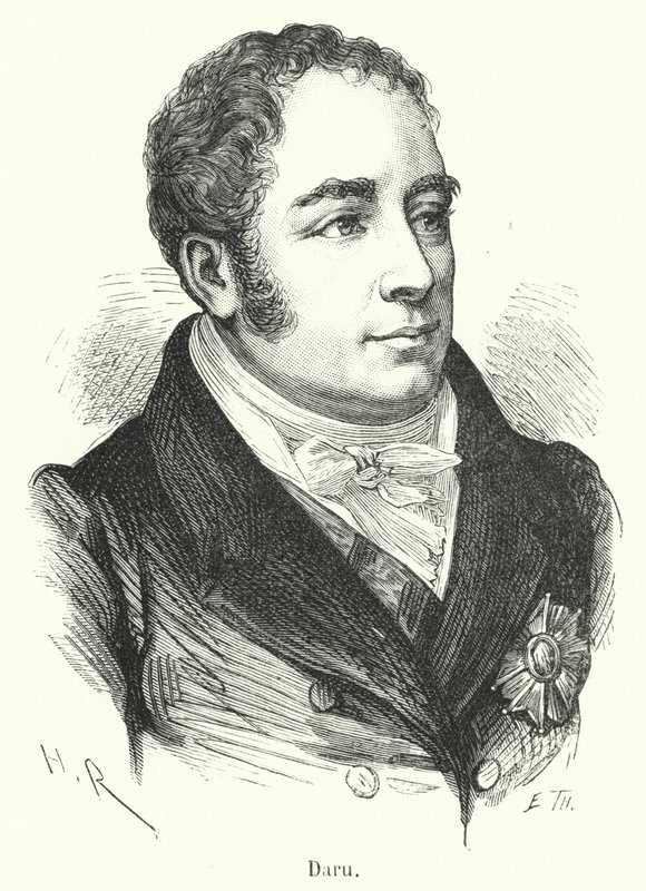 Daru (engraving) by French School