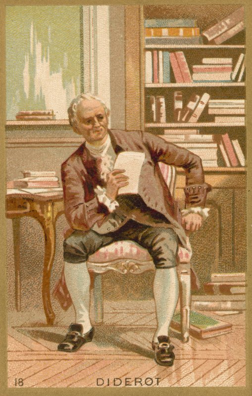 Denis Diderot by French School