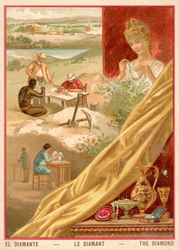 Diamonds by French School