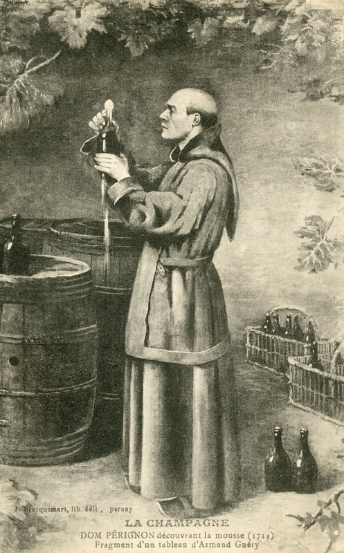 Dom Perignon by French School