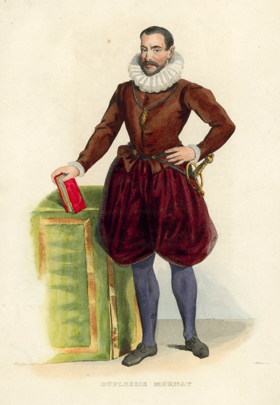 Duplessis Mornay by French School