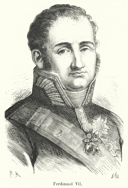 Ferdinand VII by French School