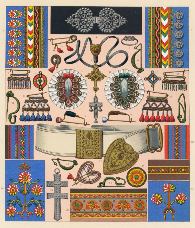 France Costume by French School