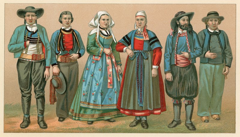 France Costume by French School