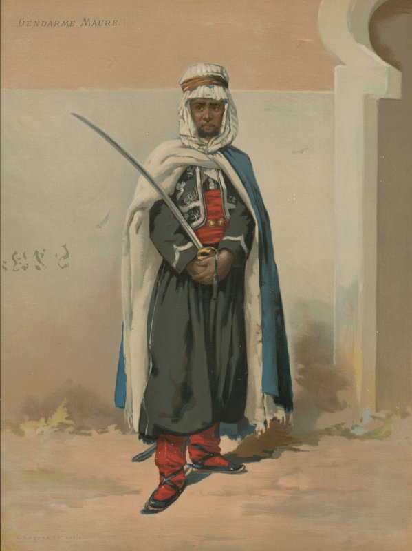 Moorish Gendarme by French School