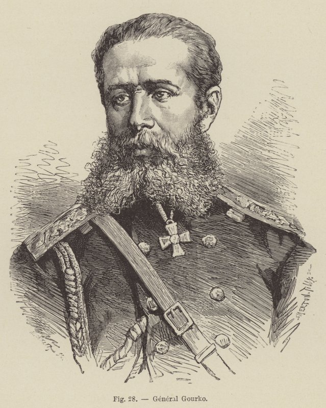 General Gourko by French School