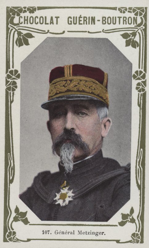 General Metzinger by French School
