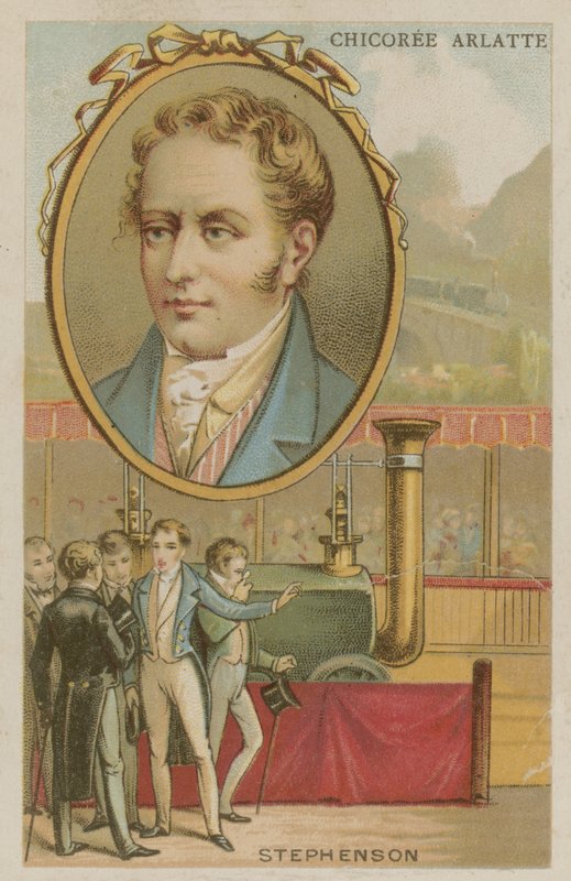 George Stephenson by French School