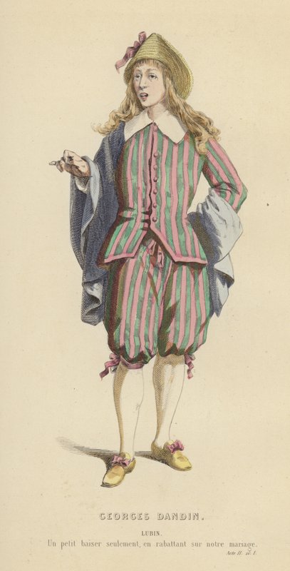 George Dandin by French School