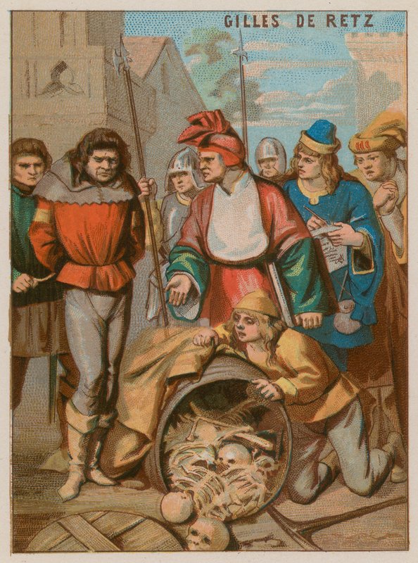 Gilles de Rais by French School