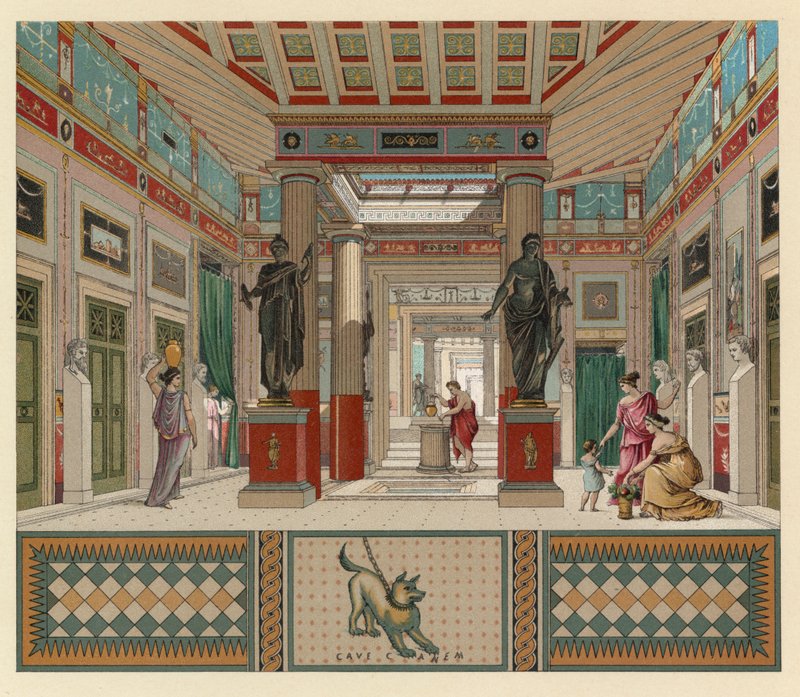 Greek-Roman Costume by French School
