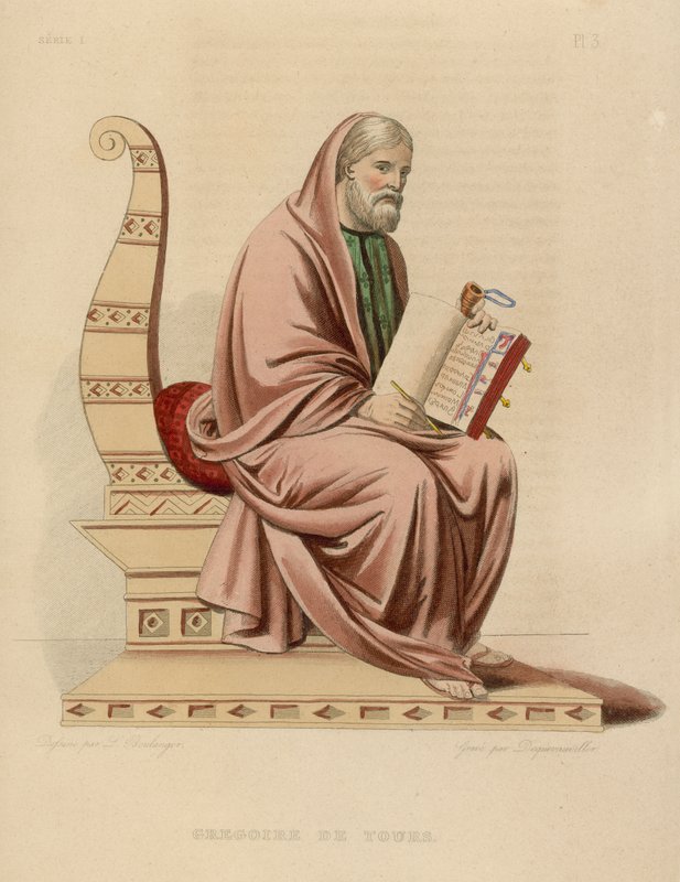Gregory of Tours by French School