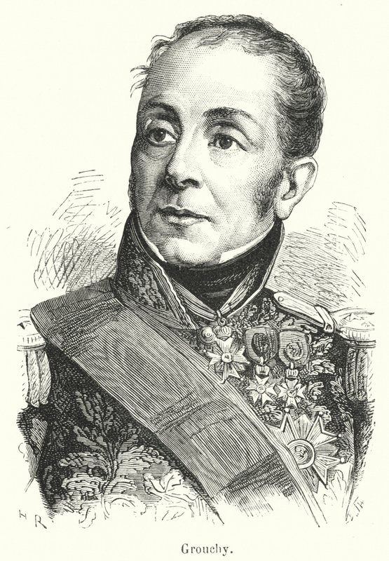 Grouchy (engraving) by French School