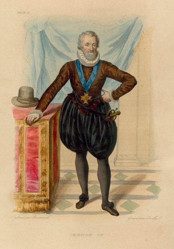 Henry IV by French School