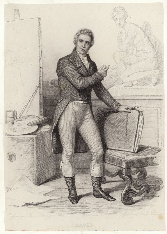 Jacques-Louis David by French School
