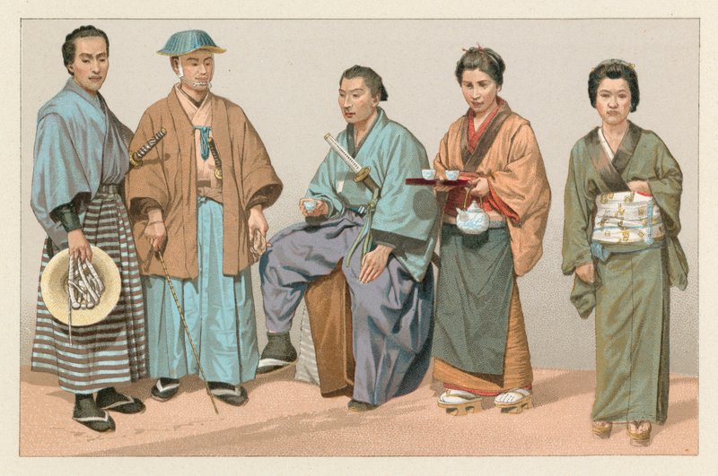 Japan Costume by French School