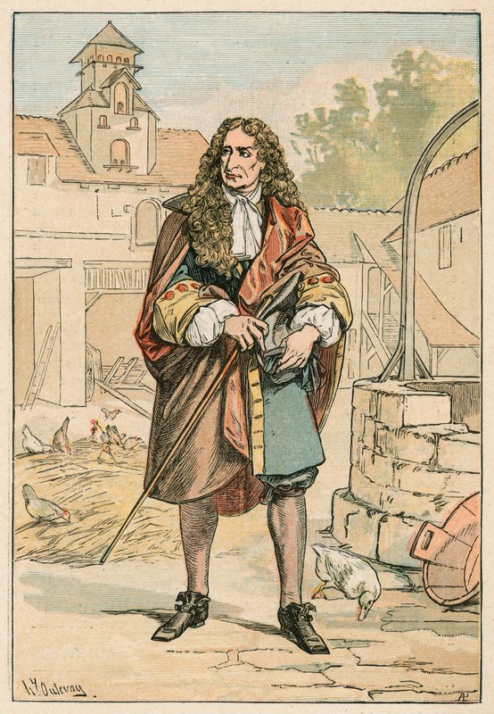 La Fontaine by French School