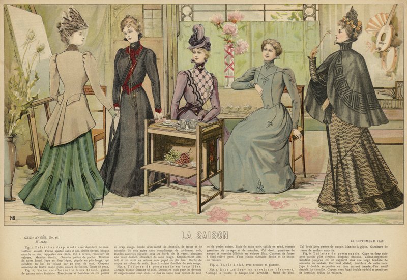 The Season Fashions by French School