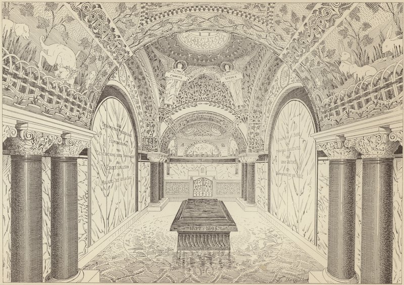 The Tomb of Pasteur by French School