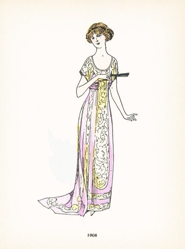 Ladies Fashion, 1908 by French School