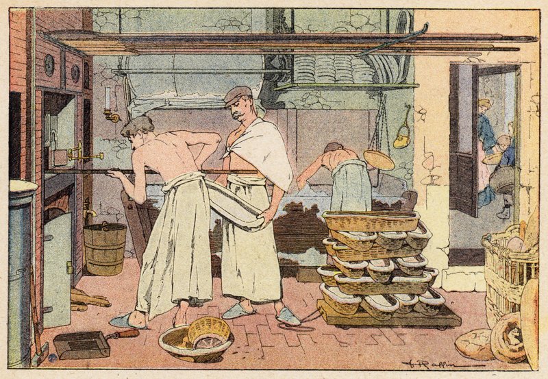 The Baker by French School