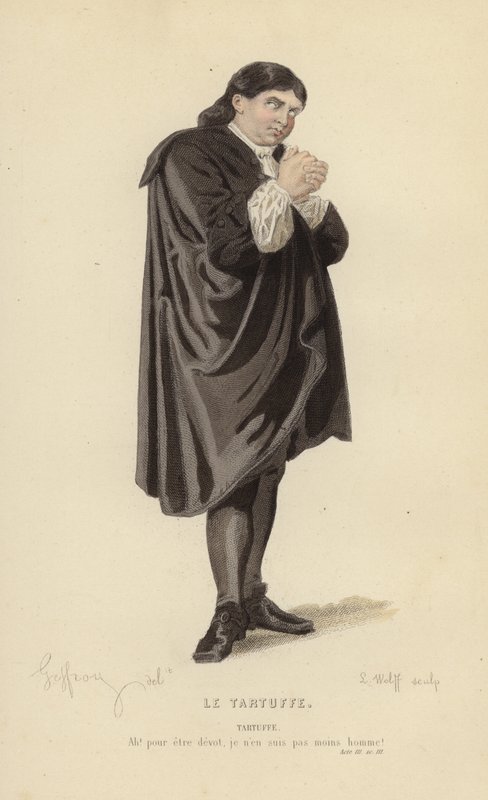 Tartuffe by French School