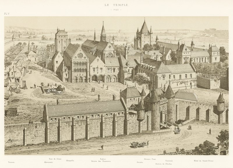 The Temple, 1450 by French School