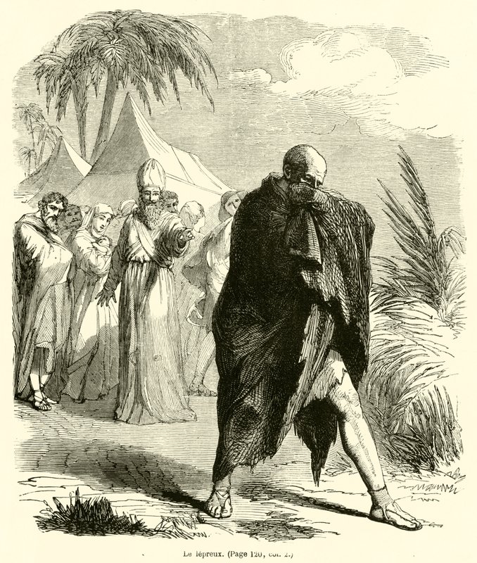 The Leper by French School
