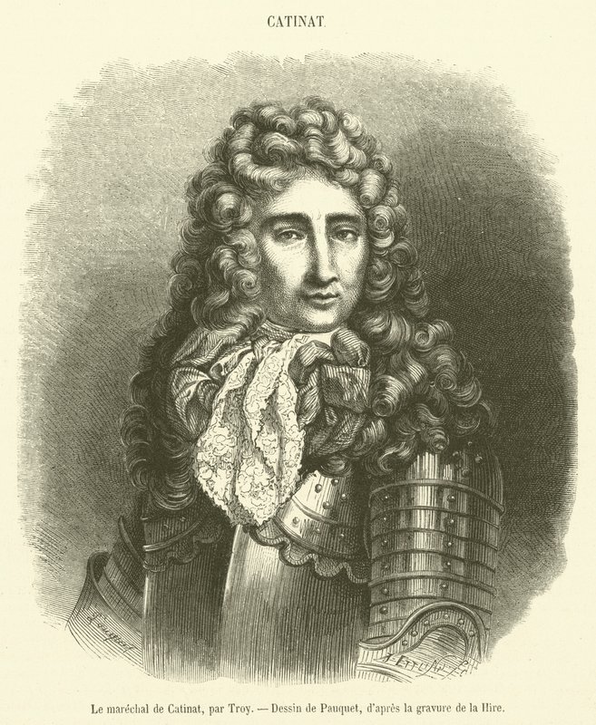 Marshal de Catinat by French School