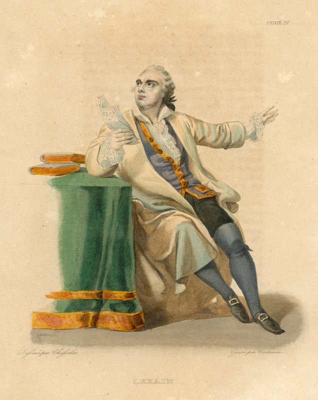 Lekain by French School