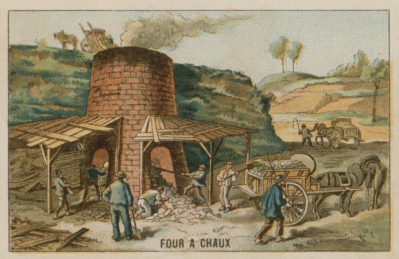 Lime Kiln by French School